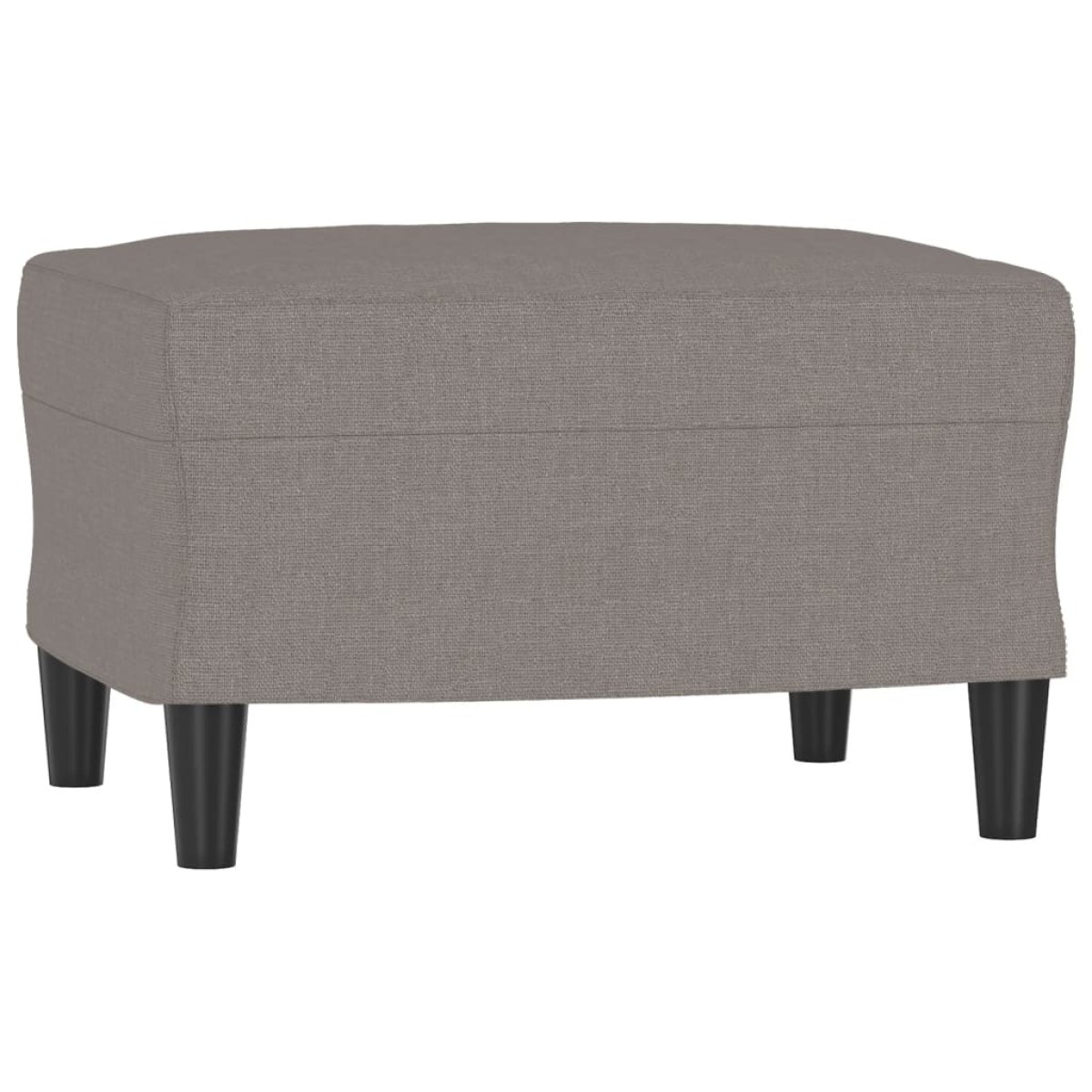 vidaXL Υποπόδιο Taupe 60x50x41 εκ. Υφασμάτινο