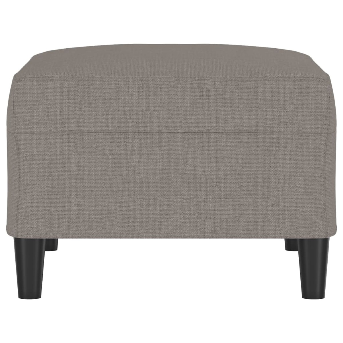 vidaXL Υποπόδιο Taupe 70 x 55 x 41 εκ. Υφασμάτινο