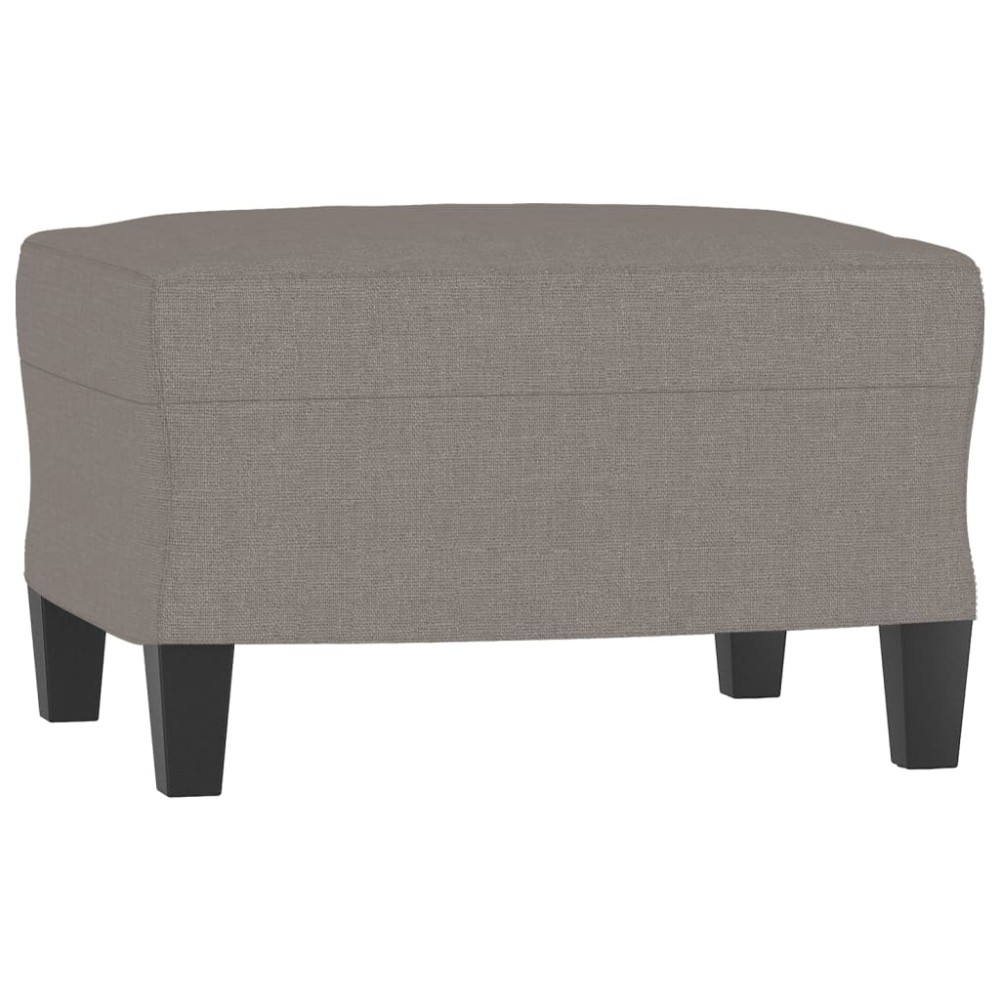 vidaXL Υποπόδιο Taupe 60x50x41 εκ. Υφασμάτινο