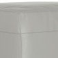 vidaXL Υποπόδιο Ανοιχτό Γκρι 60 x 50 x 41 εκ. από Ύφασμα Μικροϊνών