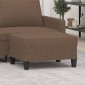 vidaXL Υποπόδιο Καφέ 70 x 55 x 41 εκ. Υφασμάτινο