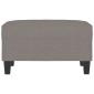 vidaXL Υποπόδιο Taupe 70 x 55 x 41 εκ. Υφασμάτινο