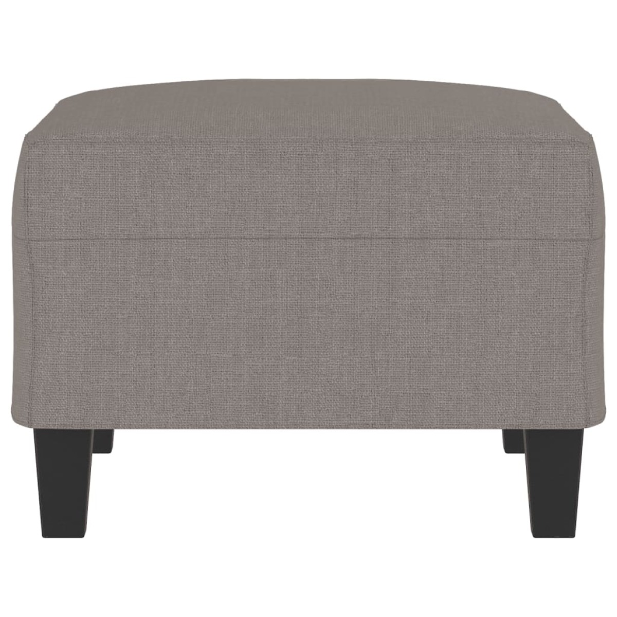 vidaXL Υποπόδιο Taupe 70 x 55 x 41 εκ. Υφασμάτινο