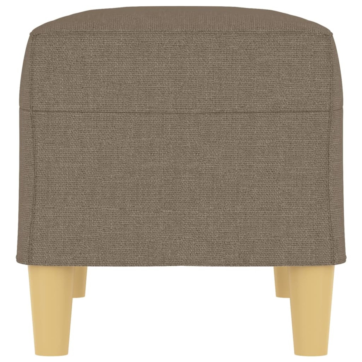 vidaXL Πάγκος Taupe 70 x 35 x 41 εκ. Υφασμάτινος