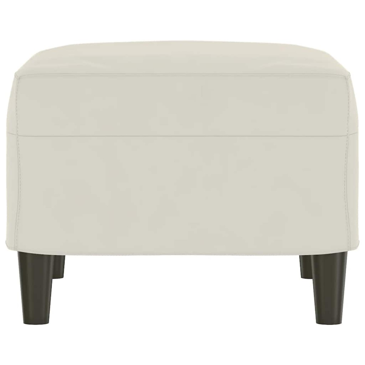 vidaXL Πάγκος Κρεμ 70 x 35 x 41 εκ. Βελούδινος