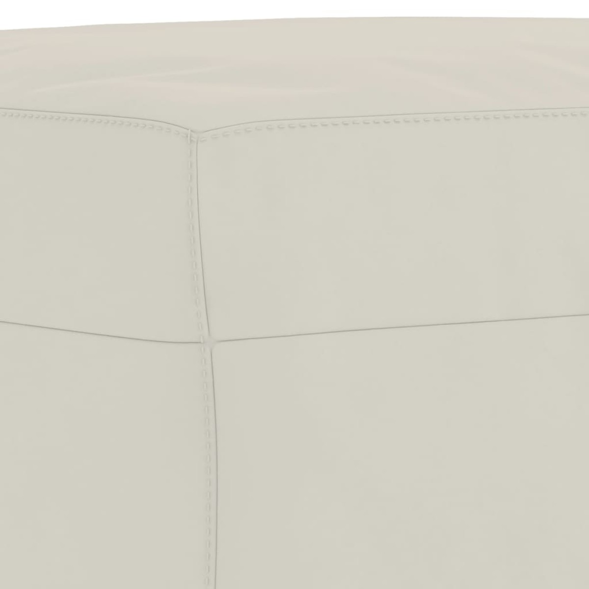 vidaXL Πάγκος Κρεμ 70 x 35 x 41 εκ. Βελούδινος