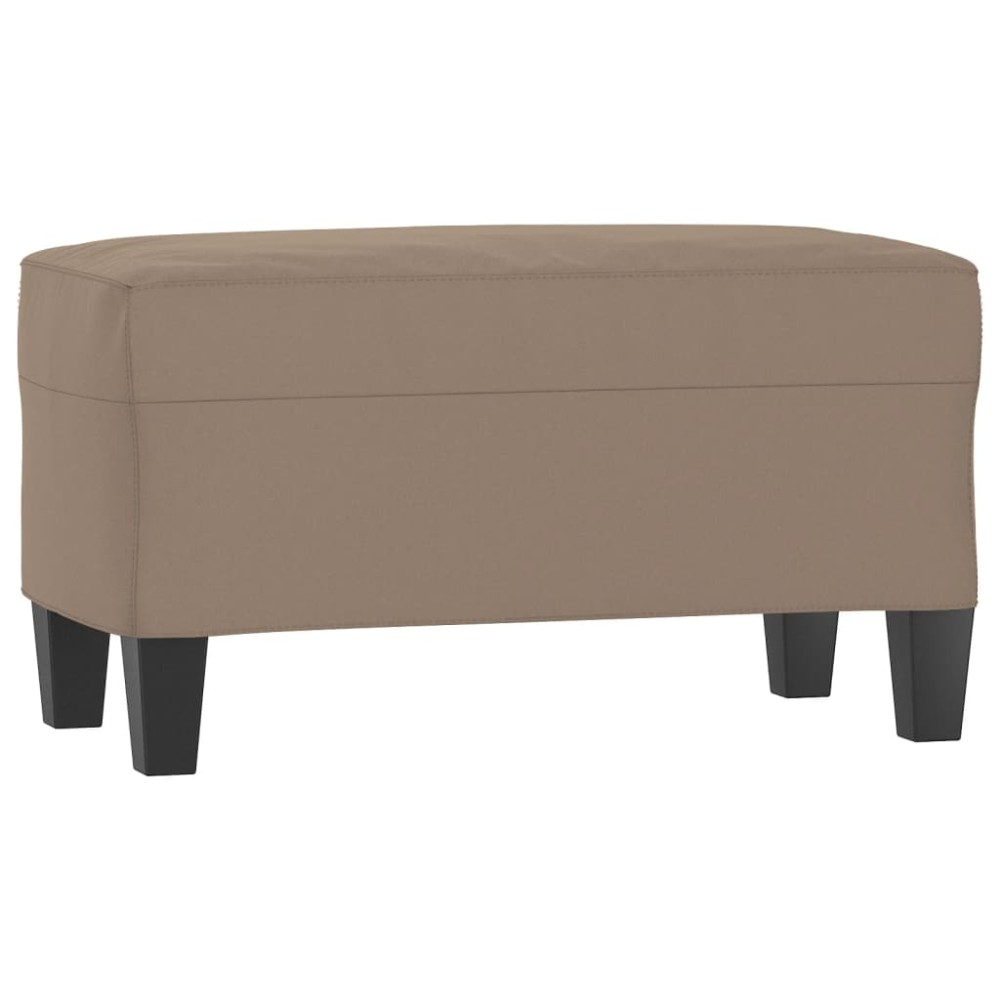 vidaXL Πάγκος Taupe 70 x 35 x 41 εκ. από Ύφασμα Μικροϊνών