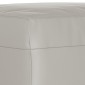 vidaXL Πάγκος Ανοιχτό Γκρι 70 x 35 x 41 εκ. από Ύφασμα Μικροϊνών