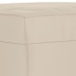 vidaXL Πάγκος Κρεμ 70 x 35 x 41 εκ. από Ύφασμα Μικροϊνών