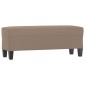 vidaXL Πάγκος Taupe 100x35x41 εκ. από Ύφασμα Μικροϊνών
