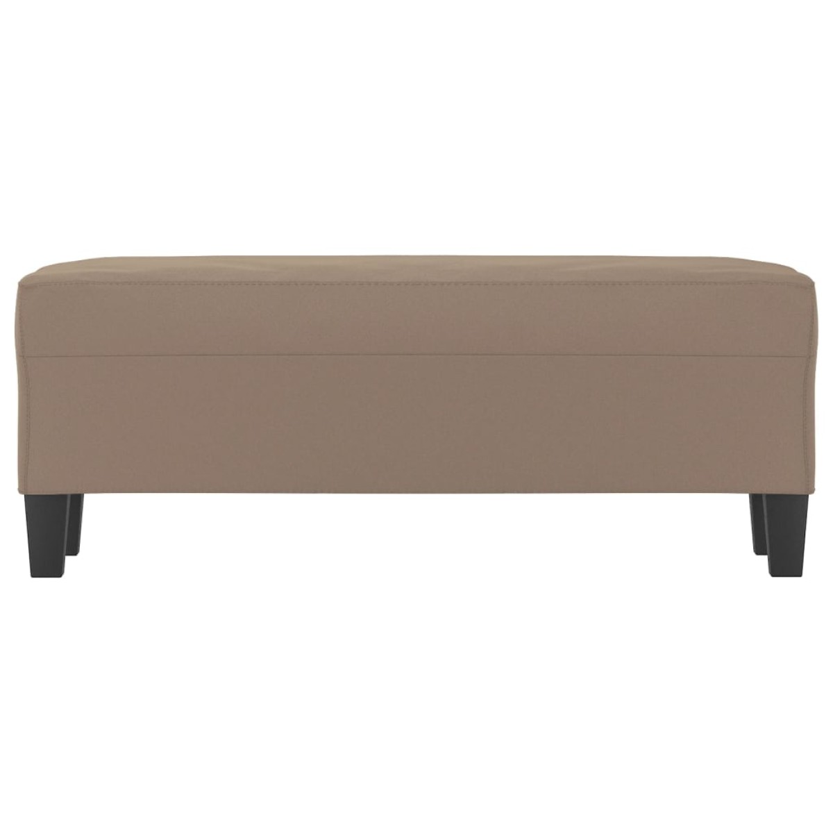 vidaXL Πάγκος Taupe 100x35x41 εκ. από Ύφασμα Μικροϊνών