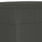 vidaXL Πάγκος Σκούρο Γκρι 100x35x41 εκ. από Ύφασμα Μικροϊνών