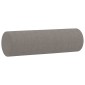 vidaXL Μαξιλάρια Διακοσμητικά 2 τεμ. Taupe Ø15 x 50 εκ. Υφασμάτινα