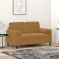 vidaXL Μαξιλάρια Διακοσμητικά 2 τεμ. Καφέ Ø15x50 εκ. Βελούδινα