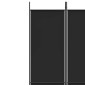 vidaXL Διαχωριστικό Δωματίου με 3 Πάνελ Μαύρο 150x220 εκ. από Ύφασμα