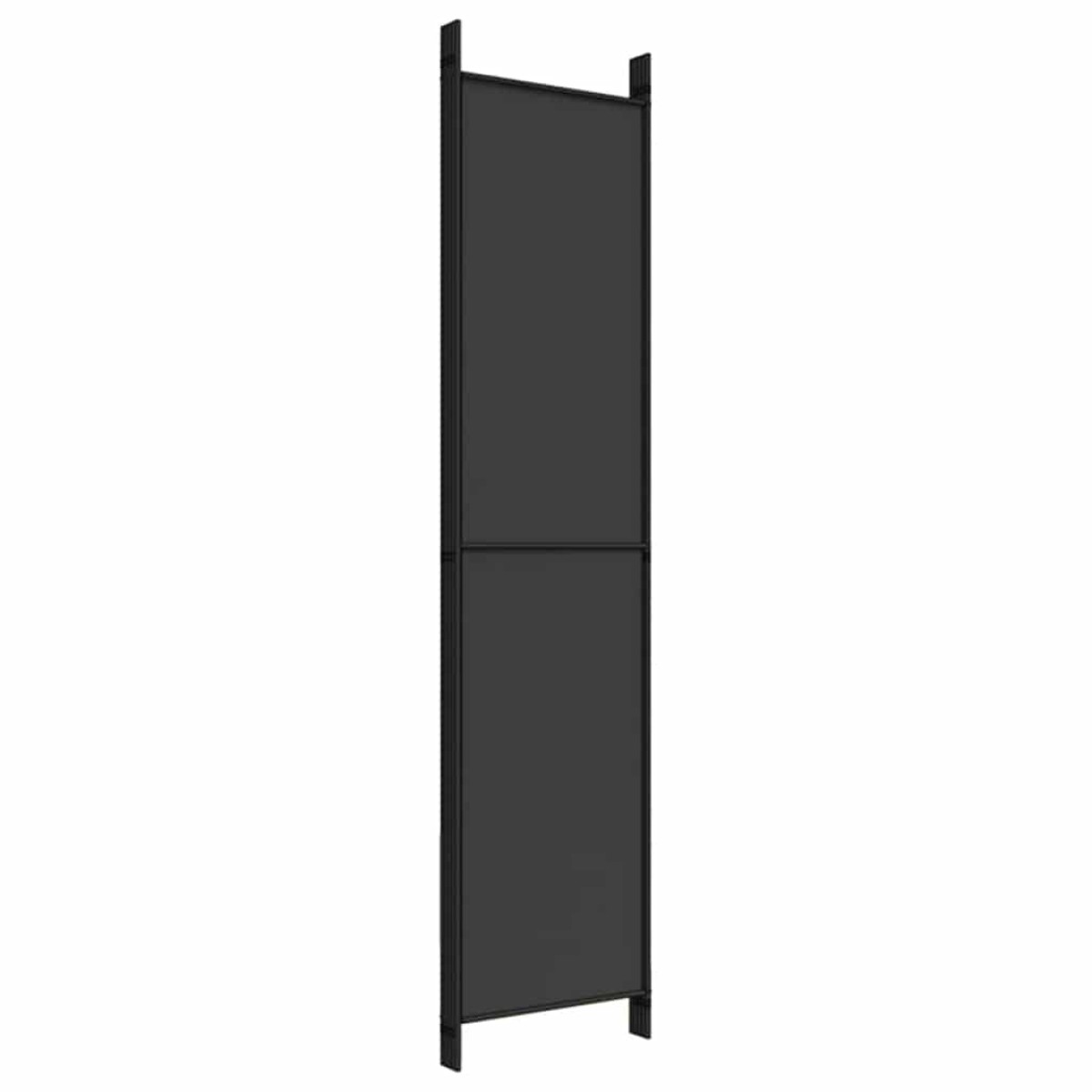 vidaXL Διαχωριστικό Δωματίου με 5 Πάνελ Μαύρο 250x220 εκ. από Ύφασμα