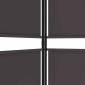 vidaXL Διαχωριστικό Δωματίου με 5 Πάνελ Καφέ 250x180 εκ. από Ύφασμα
