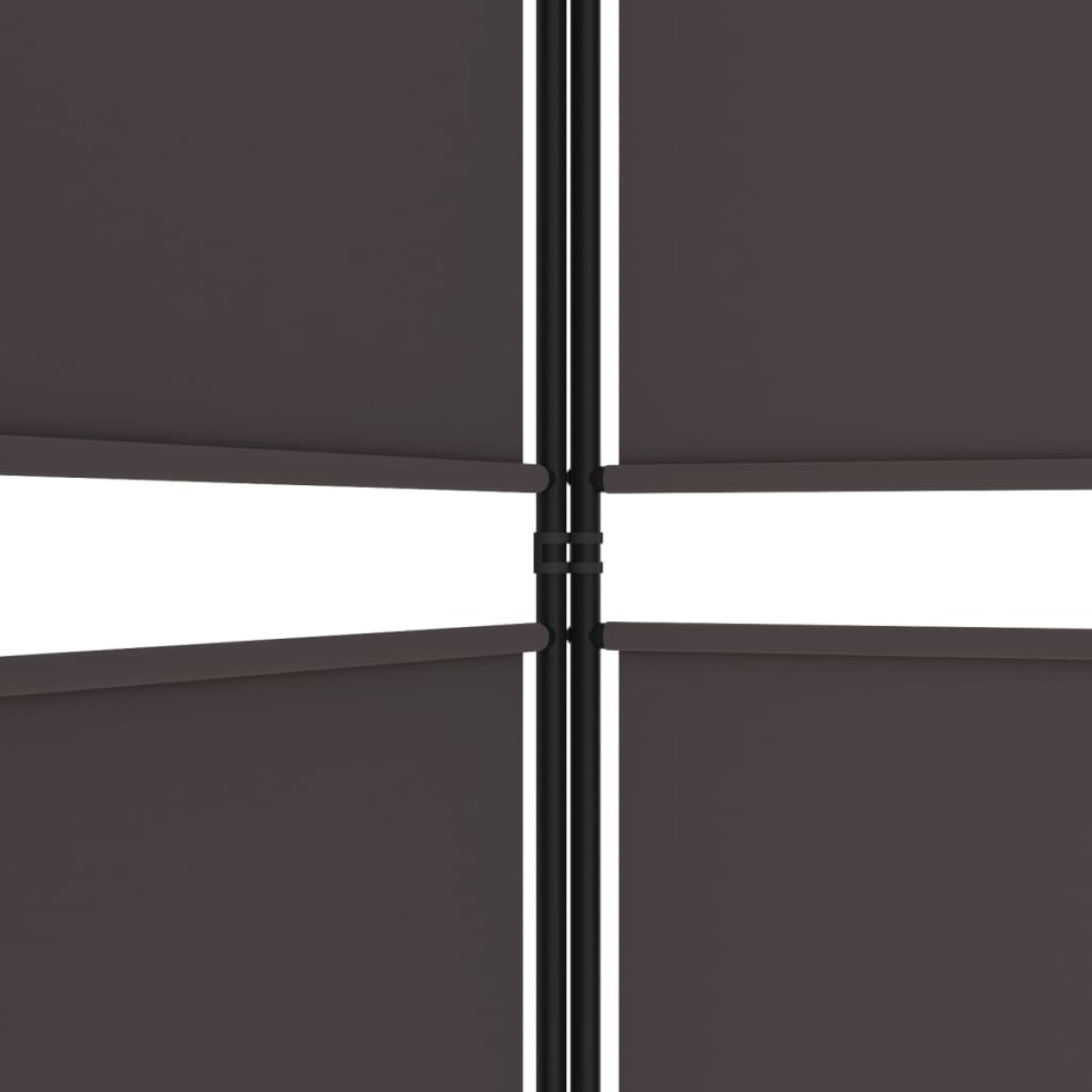 vidaXL Διαχωριστικό Δωματίου με 5 Πάνελ Καφέ 250x220 εκ. από Ύφασμα