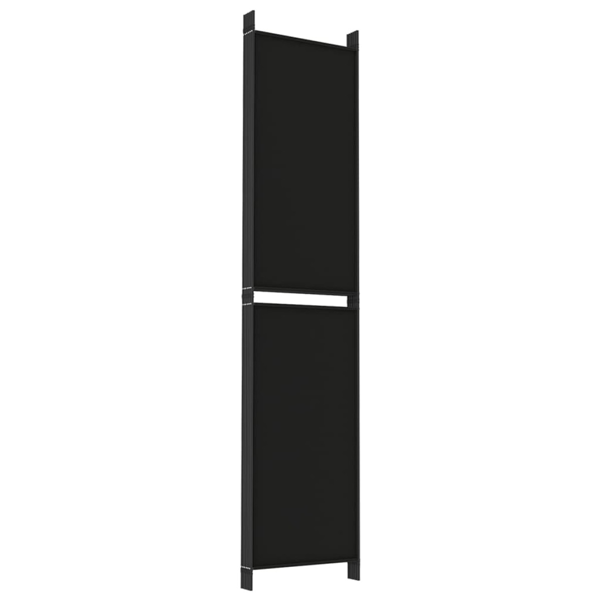 vidaXL Διαχωριστικό Δωματίου με 6 Πάνελ Μαύρο 300x220 εκ. από Ύφασμα
