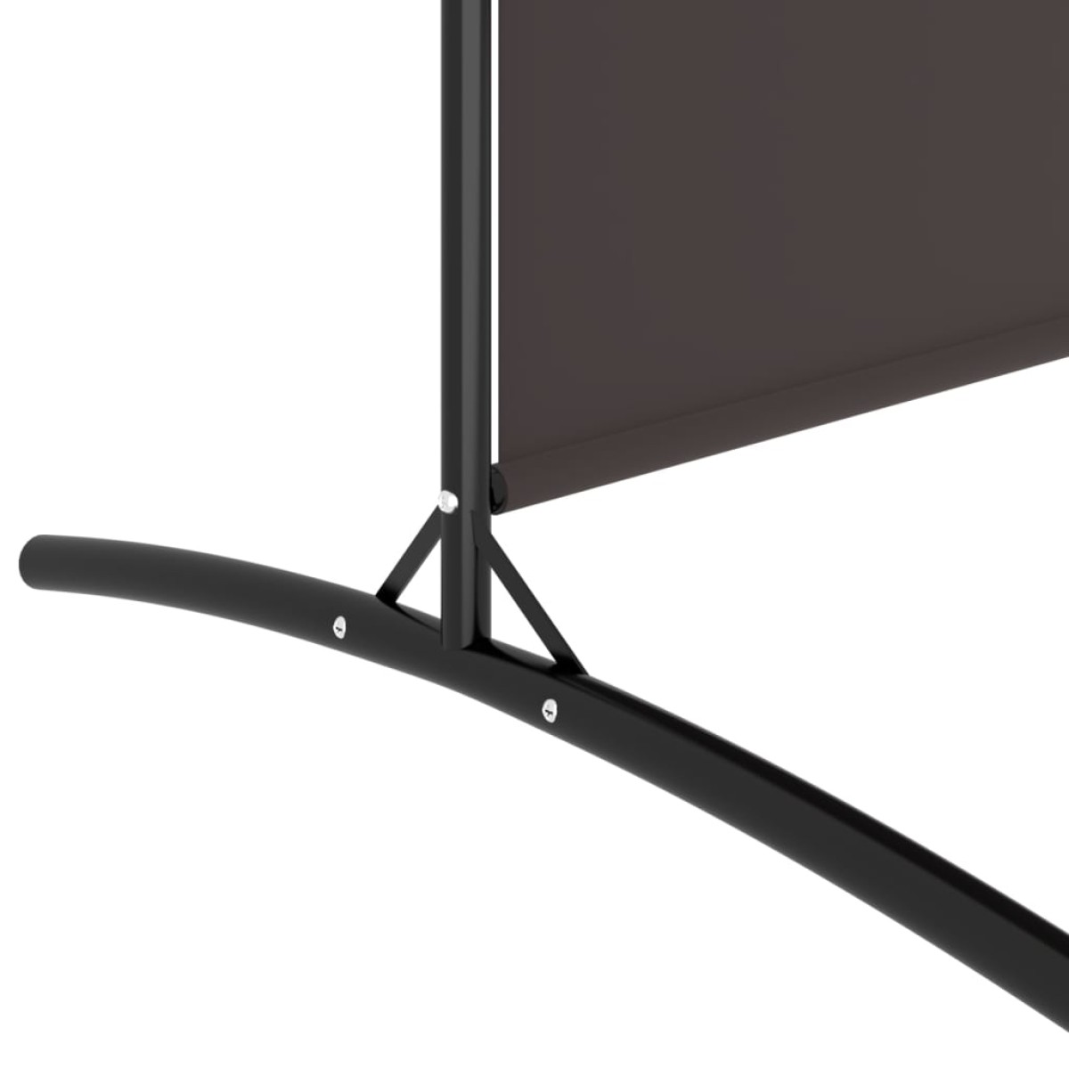 vidaXL Διαχωριστικό Δωματίου με 2 Πάνελ Καφέ 175 x 180 εκ. από Ύφασμα