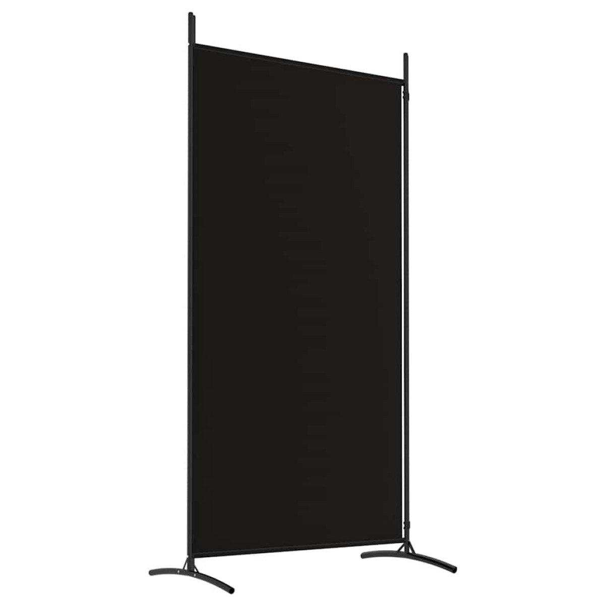 vidaXL Διαχωριστικό Δωματίου με 2 Πάνελ Μαύρο 175x180 εκ. από Ύφασμα