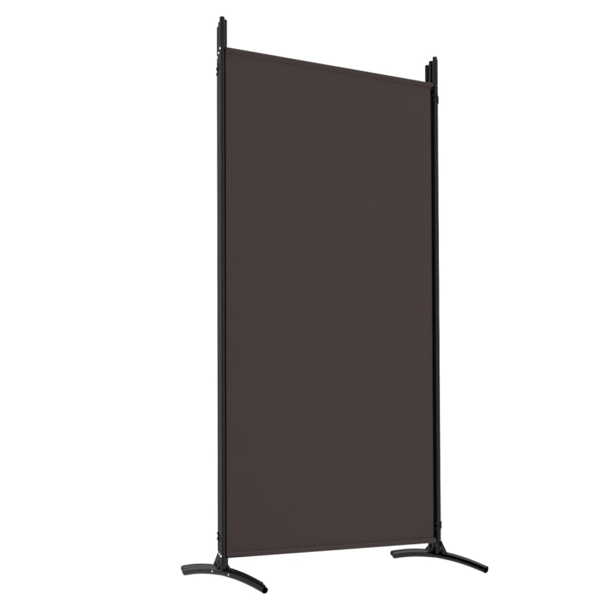 vidaXL Διαχωριστικό Δωματίου με 5 Πάνελ Καφέ 433x180 εκ. από Ύφασμα