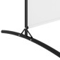 vidaXL Διαχωριστικό Δωματίου με 3 Πάνελ Λευκό 525x180 εκ. από Ύφασμα