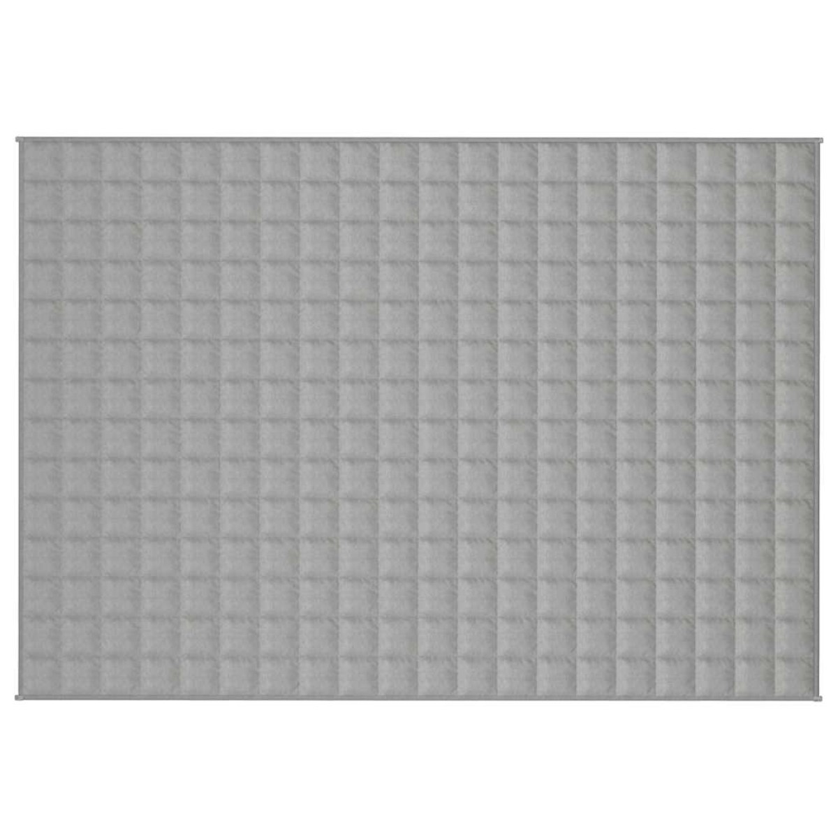 vidaXL Κουβέρτα Βαρύτητας Γκρι 138 x 200 εκ. 6 κ. Υφασμάτινη