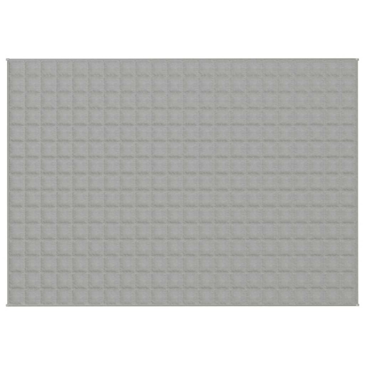 vidaXL Κουβέρτα Βαρύτητας Γκρι 155 x 220 εκ. 7 κ. Υφασμάτινη