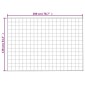 vidaXL Κουβέρτα Βαρύτητας Ανοιχτό Κρεμ 138 x 200 εκ. 6 κ. Υφασμάτινη