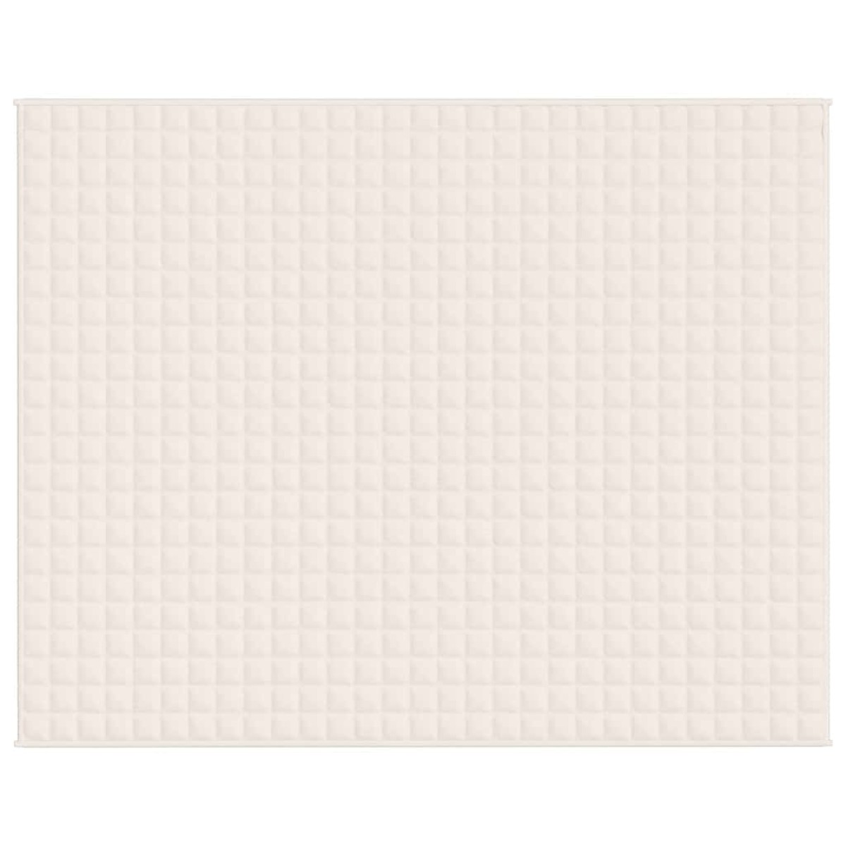 vidaXL Κουβέρτα Βαρύτητας Ανοιχτό Κρεμ 235 x 290 εκ. 11 κ. Υφασμάτινη