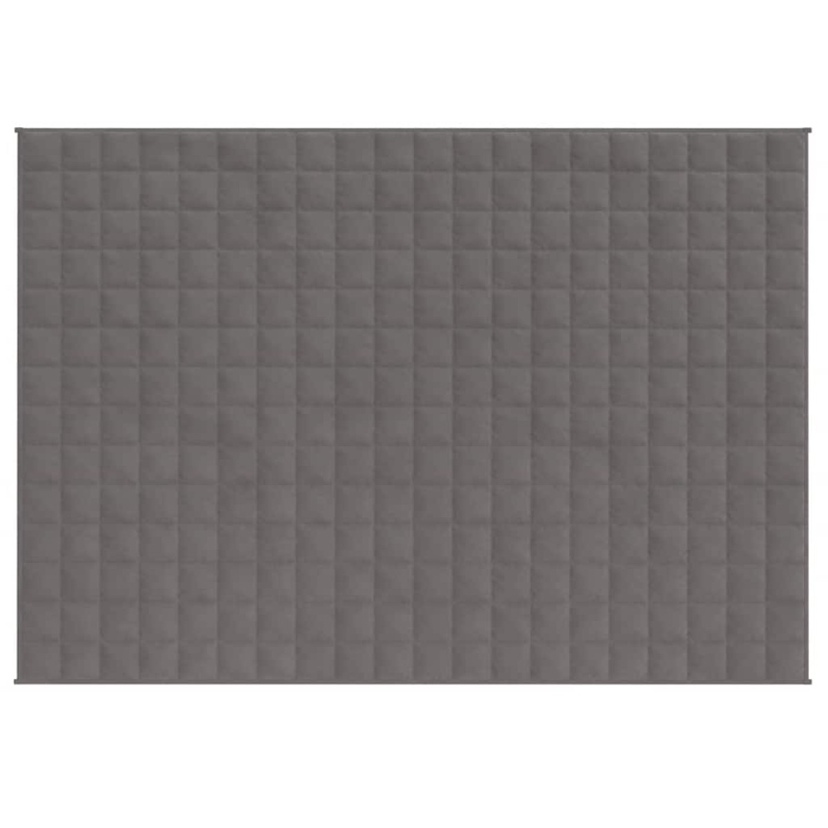 vidaXL Κουβέρτα Βαρύτητας Γκρι 150 x 200 εκ. 11 κ. Υφασμάτινη