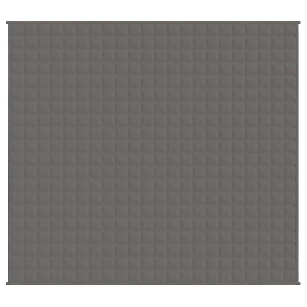 vidaXL Κουβέρτα Βαρύτητας Γκρι 200 x 225 εκ. 9 κ. Υφασμάτινη