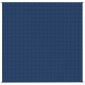 vidaXL Κουβέρτα Βαρύτητας Μπλε 200 x 200 εκ. 9 κ. Υφασμάτινη