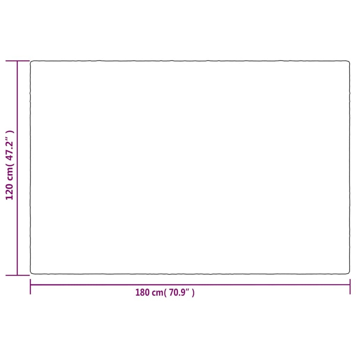 vidaXL Κουβέρτα Βαρύτητας Γκρι 120x180 εκ. 9 κ. Υφασμάτινη με Κάλυμμα