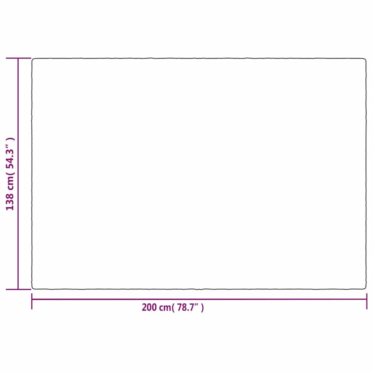 vidaXL Κουβέρτα Βαρύτητας με Κάλυμμα Γκρι 138x200 εκ. 10 κ. Υφασμάτινη
