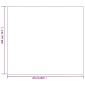 vidaXL Κουβέρτα Βαρύτητας με Κάλυμμα Γκρι 200x225 εκ. 13 κ. Υφασμάτινη