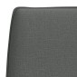 vidaXL Πάγκος Σκούρο Γκρι 100x75x76 εκ. Υφασμάτινος