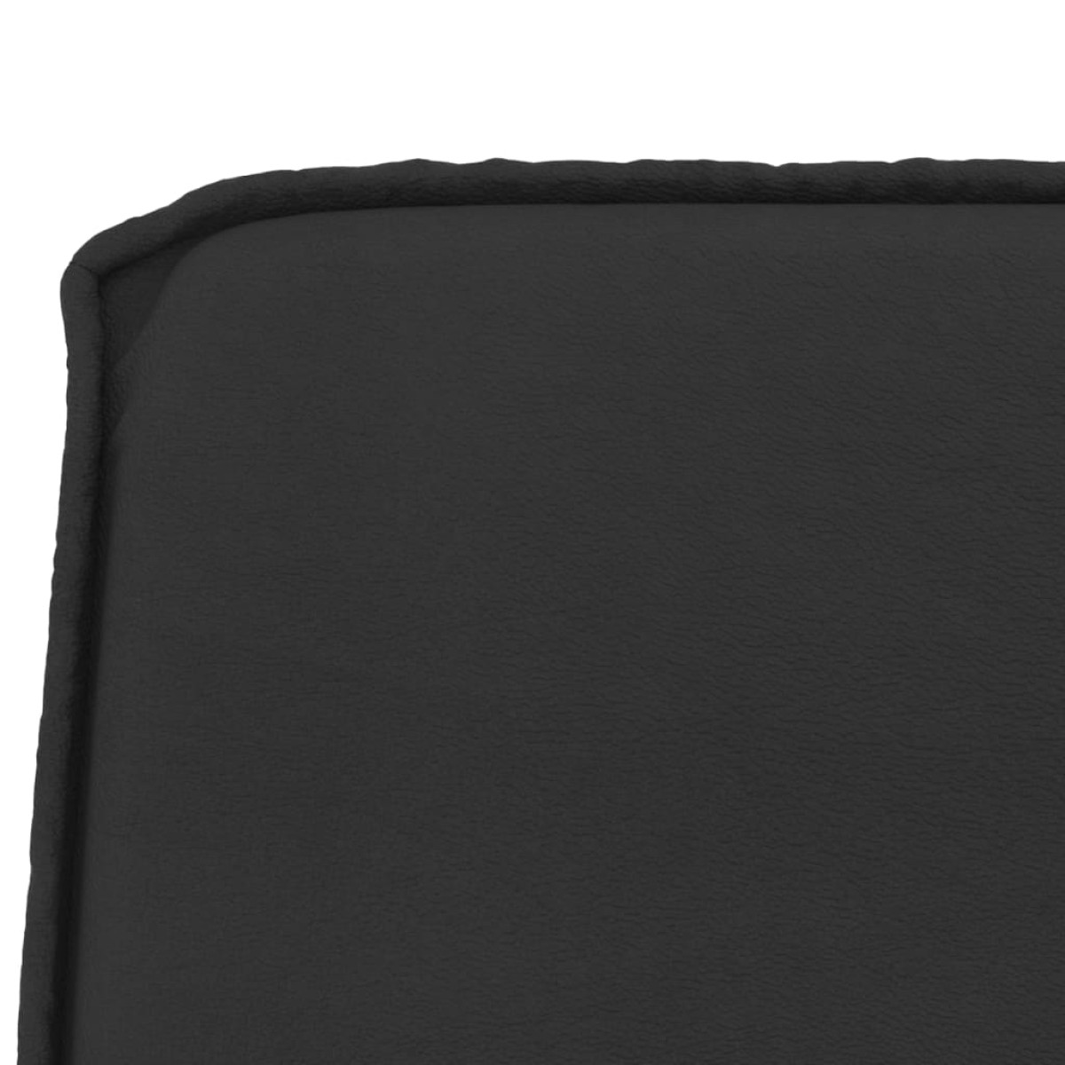 vidaXL Πάγκος Μαύρος 100 x 75 x 76 εκ. από Συνθετικό Δέρμα