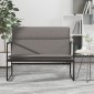vidaXL Πάγκος Taupe 100 x 64 x 80 εκ. Υφασμάτινος