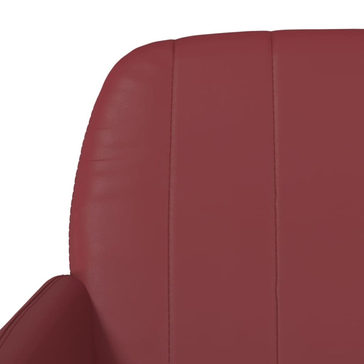 vidaXL Πάγκος Μπορντό 107 x 80 x 81 εκ. από Συνθετικό Δέρμα