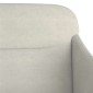 vidaXL Πάγκος Κρεμ 110x76x80 εκ. Βελούδινος