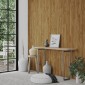 vidaXL Πάνελ Τοίχου Ξύλινη Εμφάνιση Καφέ 2,06 μ² από PVC