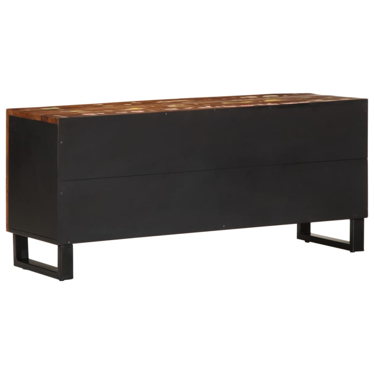 vidaXL Έπιπλο Τηλεόρασης 105x33,5x46 εκ Μασίφ Ανακυκλ. Ξύλο & Επ. Ξύλο