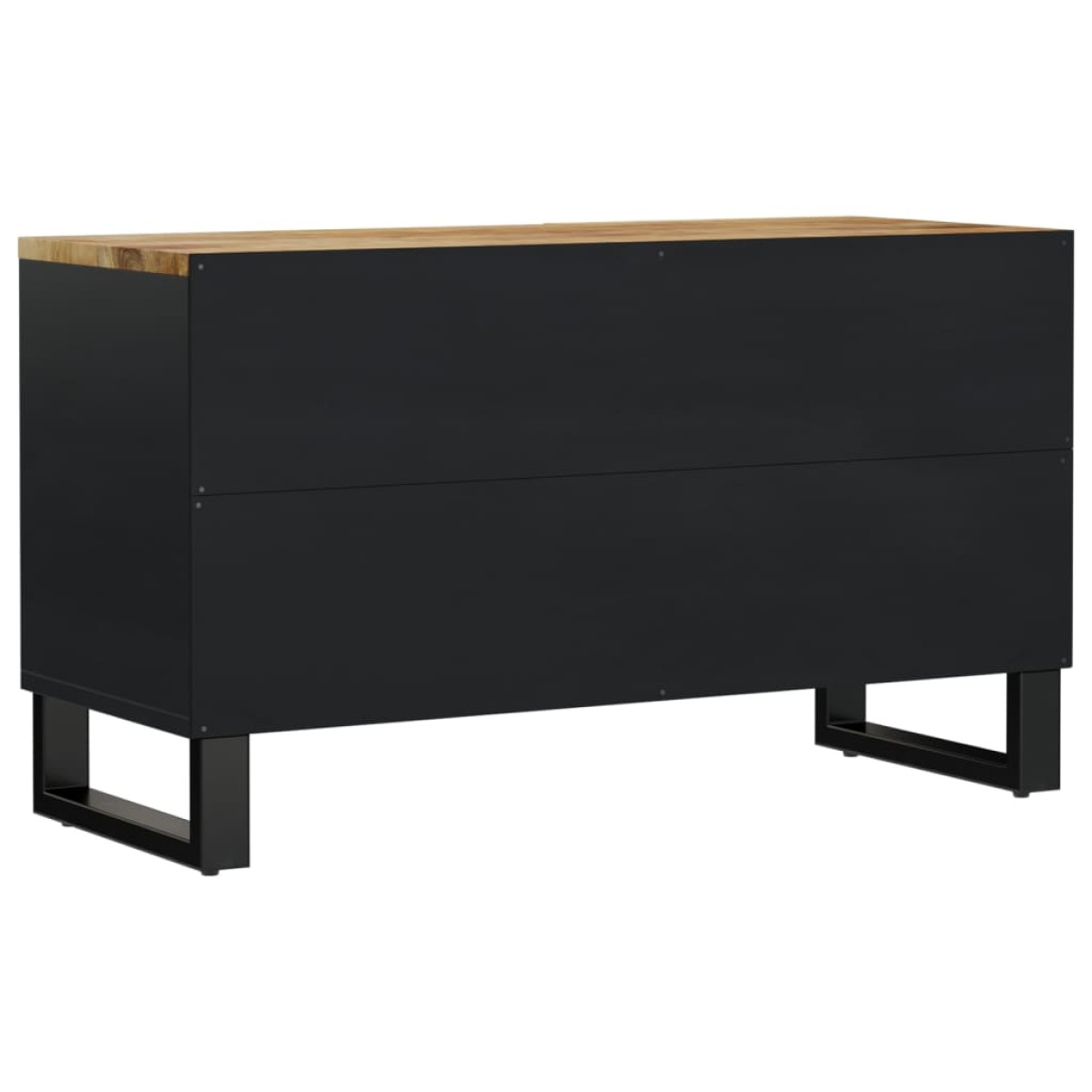 vidaXL Έπιπλο Τηλεόρασης 80x33x46 εκ. Μασίφ Ξύλο Μάνγκο & Επεξ. Ξύλο