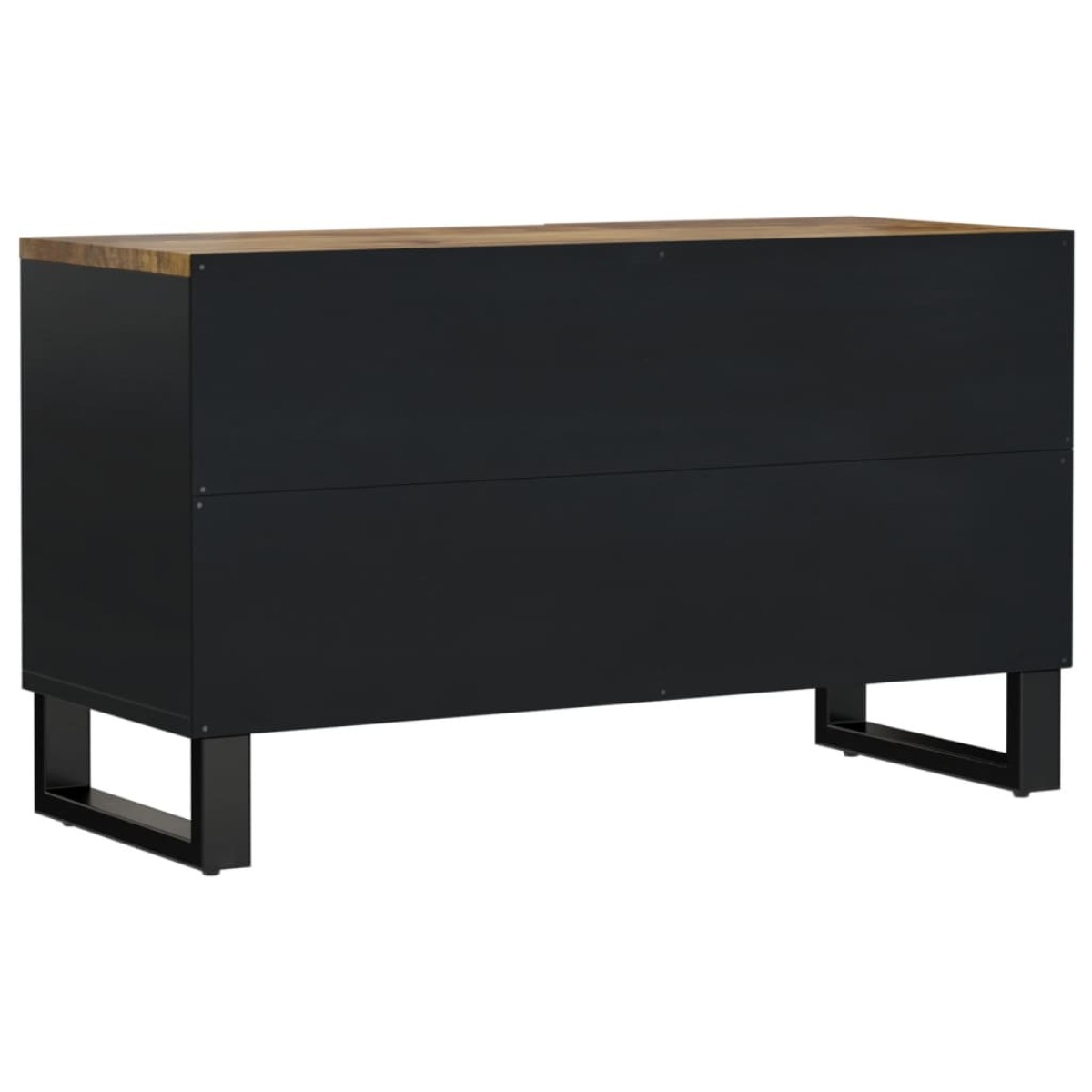 vidaXL Έπιπλο Τηλεόρασης 80x33x46 εκ. Μασίφ Ξύλο Μάνγκο & Επεξ. Ξύλο