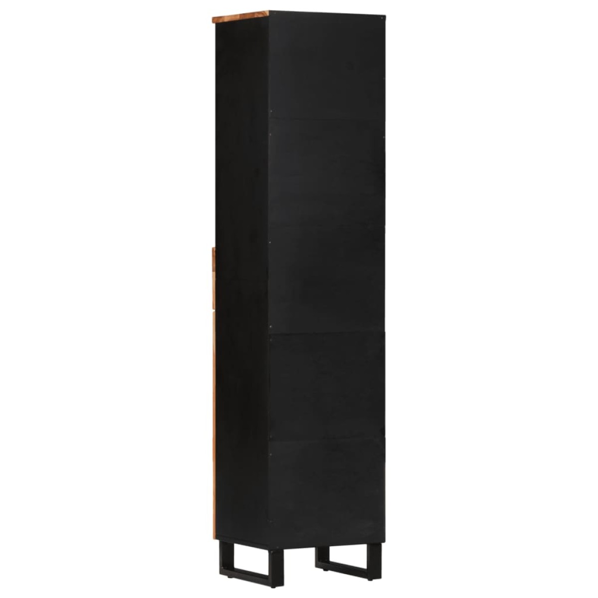 vidaXL Ντουλάπι Μπάνιου 38 x 33 x 160 εκ. από Μασίφ Ξύλο Ακακίας