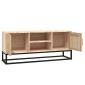 vidaXL Έπιπλο Τηλεόρασης 105 x 30 x 45 εκ. Επεξεργασμένο Ξύλο/Σίδερο