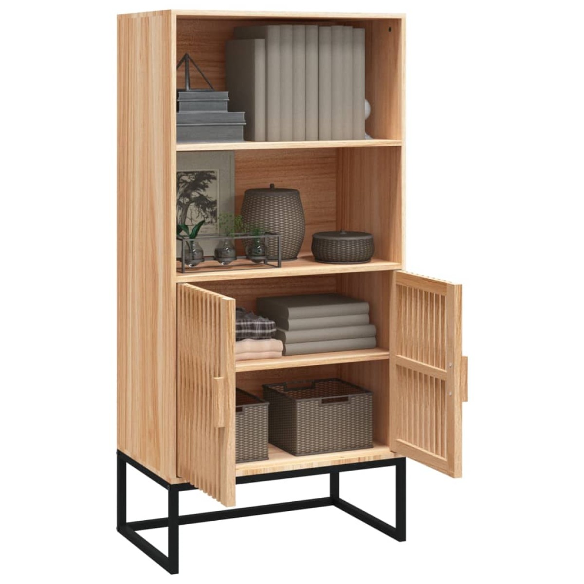 vidaXL Ντουλάπι 60 x 35 x 125 εκ. από Επεξεργασμένο Ξύλο