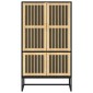 vidaXL Ντουλάπι Μαύρο 70 x 35 x 125 εκ. από Επεξεργασμένο Ξύλο